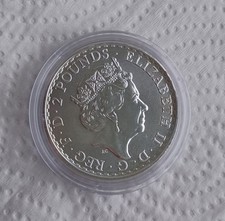 Silver Britannia 2021 .999 Fine Silver Bullion Coin in Capsule