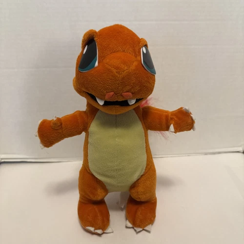 Vintage 1999 Play by Play Pokemon Charmander 12" Stuffed Plush Toy