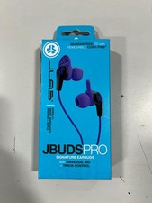 JLab JBuds Pro Signature Wired Earbuds - Purple / Black