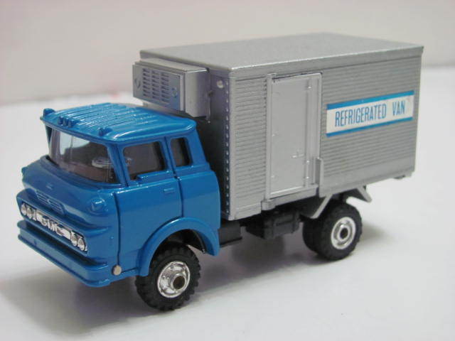 SHINSEI COX MINI POWER DIE CAST 1/60 GMC REFRIGERATED VAN | eBay
