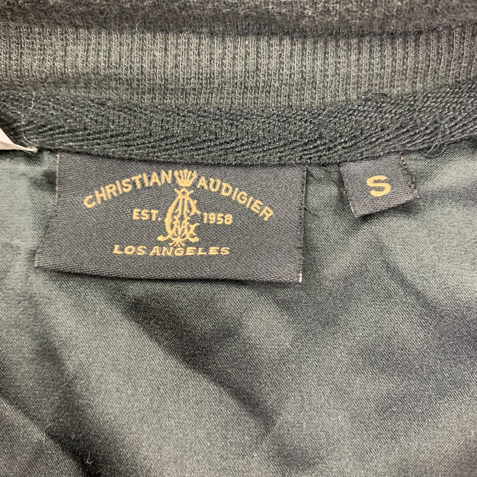 Rare Christian Audigier 1958 Los Angeles Full Zip Gra… Gem