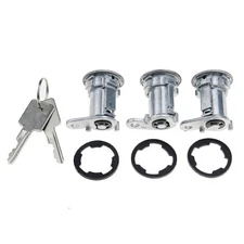 Door Lock Cylinder & Keys 8122874K3 For Jeep CJ Wrangler YJ Cherokee XJ 84-90
