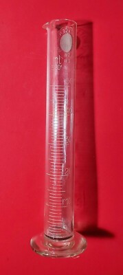 Vintage Schott Mainz Jena Chemistry Beaker 50 ML Laboratory 8'' - Made in Germany