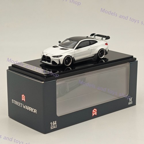 STREET WARRIOR SW 1:64 BMW M4 G82 Sports Diecast Models Car Limited Collection - Picture 10 of 12