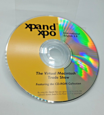 XPAND XPO The Virtual Macintosh Trade Show - Version 2.0 - RARE CD-ROM