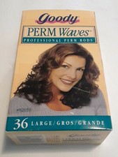 Vintage 1996 Goody Perm Waves Professional Perm Rods - 24 Large - 12 Medium