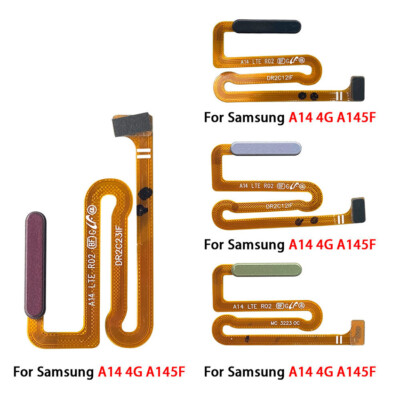 A145F Return Key A145P A146B Home Key Fingerprint Kabel für Samsung A14 4G / 5G