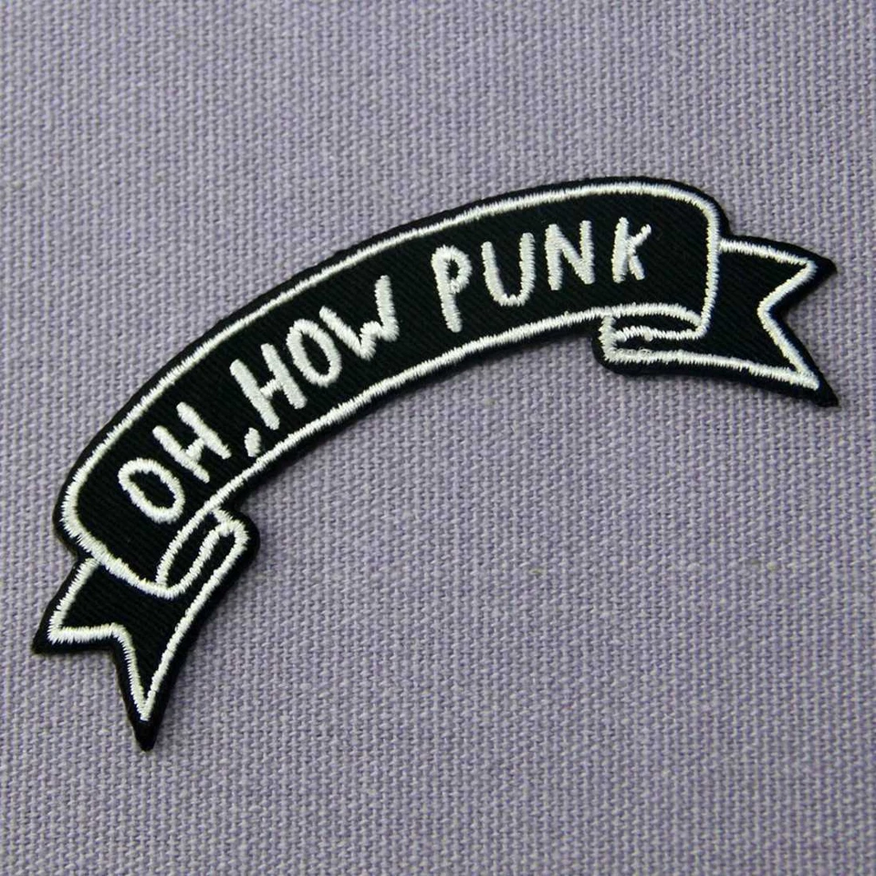 Patch Iron Sew On Patches Heavy Metal Rock Punk Badges Music Band Appliques - Image 3 of 4