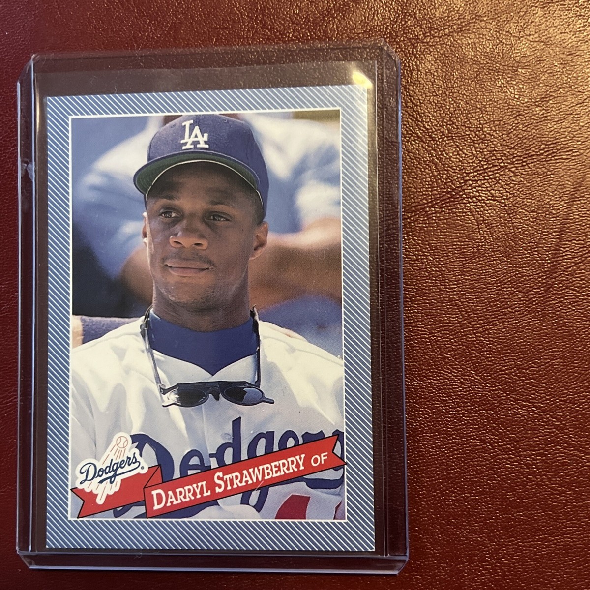 DARRYL STRAWBERRY Los Angeles Dodgers 1993 HOSTESS Baseball Card