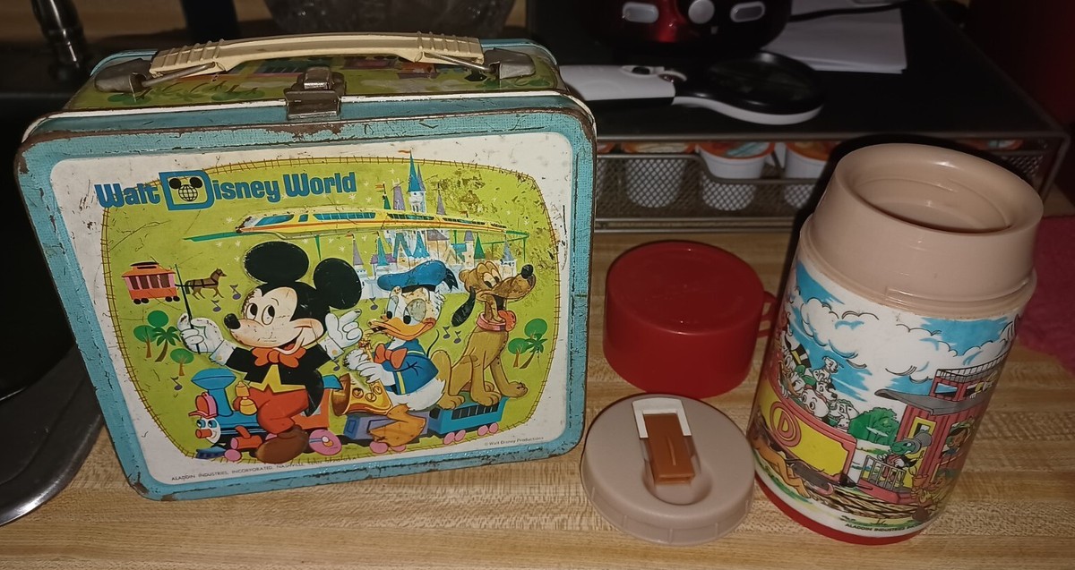 希少ディズニー1970年代ランチボックス缶 アラジンDisney Express 希少ディズニー1970年代ランチボックス缶 アラジンDisney Express