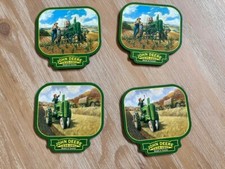 Sous-verres commémoratifs John Deere - total de 4 - Tracteur modèle A et modèle B