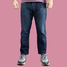Stone Island Denim Vintage Men's Jeans - 40 Navy Blue Cotton