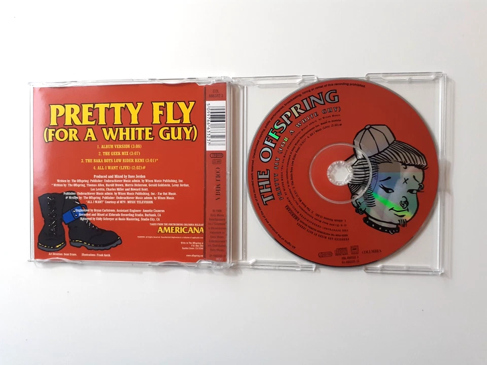 The Offspring „Pretty Fly (for a white Guy)“ - Sampler Musik CD - 4 Songs - Bild 2 von 2