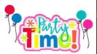 Premade Scrapbook-Paper Piecing-Title-Boy-Girl-Ki d-Birthday-Pink-Party Time