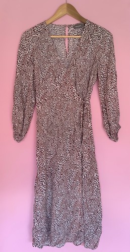 Sussan Leopard Print Wrap Dress | eBay