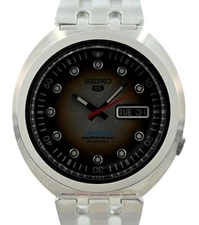 Seiko 43mm Men's Re-Issue 23J Rare Brown Sushi Roll SBSS019 Reference 7S36-006A!