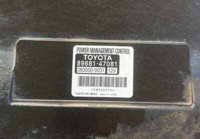 04-09 Toyota prius power management control 89681-47081