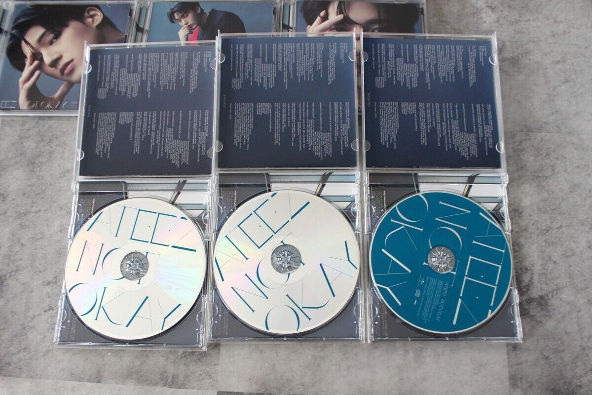 SET x9 Ateez Not Okay Japan CD NO PHOTOCARD 4988031623794 | eBay SET x9 Ateez Not Okay Japan CD NO PHOTOCARD 4988031623794 | eBay