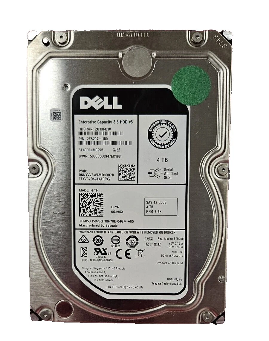 Dell SAS 2 Internal Hard Disk Drives