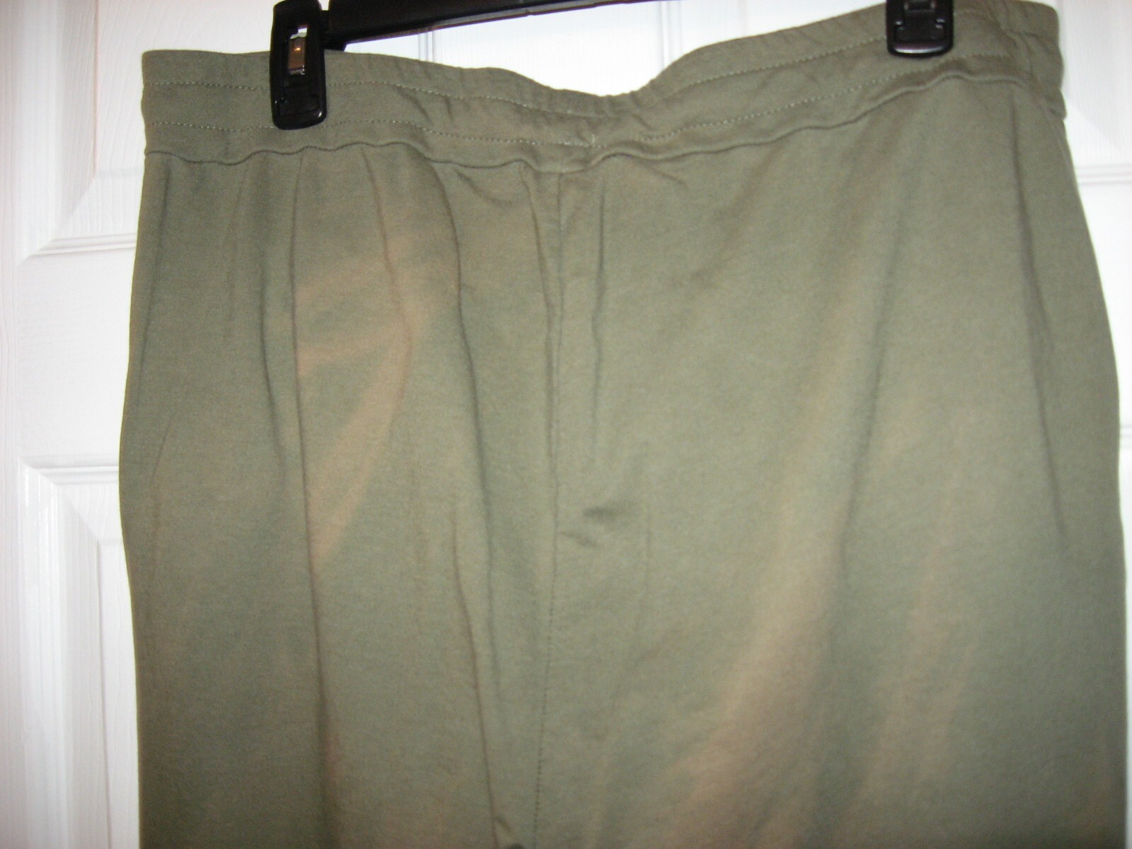 Chicos,Weekends,Olive,Tie Dye,Drawstring, Crop Pa… - image 4