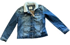 Nice    Kelly Utility Collection Denim Wash Distressed  Jacket Size 10/12 M-NEW