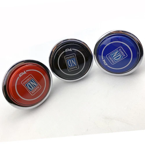 Nardi Red Italy Torino Steering Wheel Horn Button Classic Single Universal - Picture 6 of 6