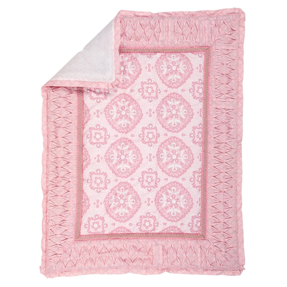 Heart of Gold 7 peças Conjunto de roupa de cama infantil da Carter's - Imagem 2 de 4