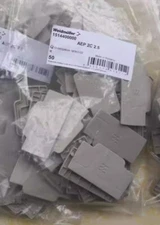 1 Bag (50pcs) Weidmuller Wiring Terminals Accessories AEP 2C 2.5 1514400000