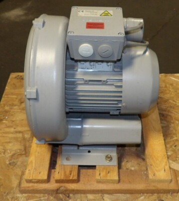 NEW SIEMENS ELMO-G REGENERATIVE BLOWER 115/230 VAC 1-1/2'' IN/OUT .86 KW 3350 RPM