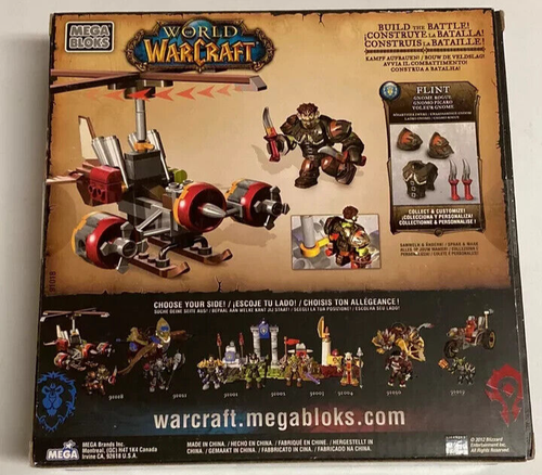 2012 New MIB Mega Brands Mega Bloks World of WarCraft Flying Machine - Picture 2 of 2