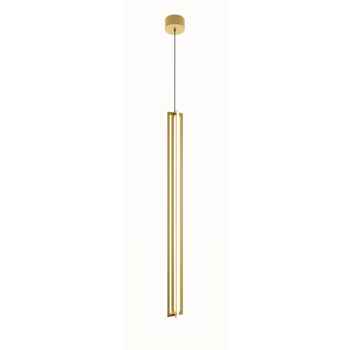 AFX Inc. CSSP48L30D1GD Cass LED 4 inch Gold Pendant Ceiling Light