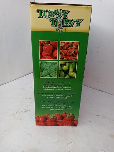 Topsy Turvy STRAWBERRY HANGING PLANTER Upside Down - Single Pack NEW! - Picture 4 of 9