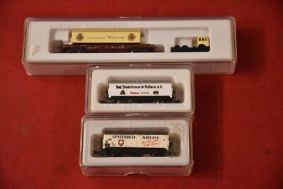 Märklin Z Mini Club - Miniclub  8211 Hupac-Wagen DB Warsteiner - Spaten  Rothaus