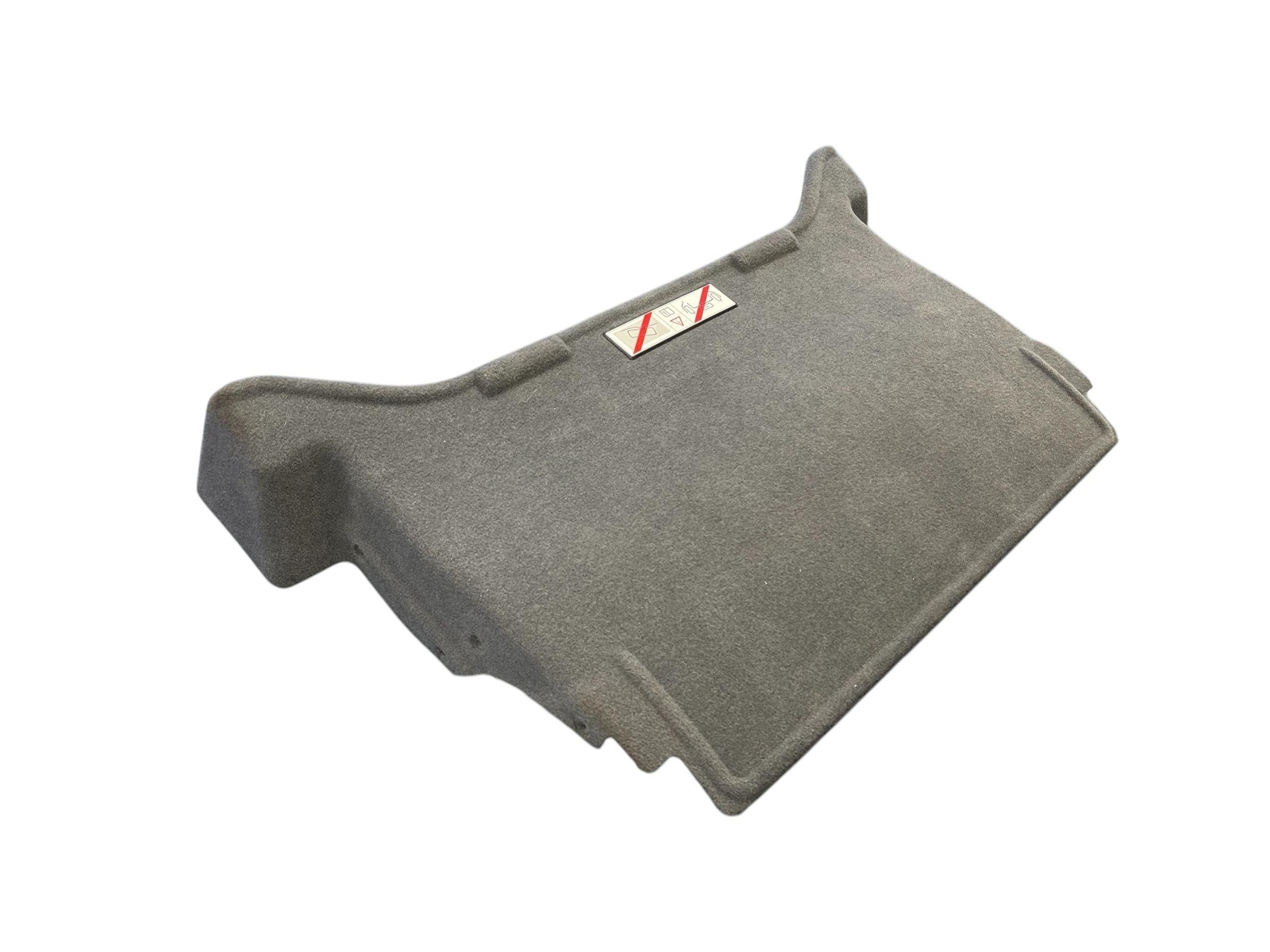 2008-2014 FERRARI CALIFORNIA REAR TRUNK SEPERATOR TRIM COVER PANEL GRAY CARPET