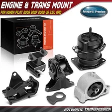 5x Engine Motor & Transmission Mount for Honda Pilot 2006 2007 2008 V6 3.5L AWD