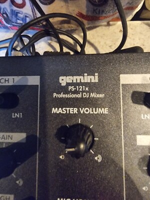 Gemini Ps-121x Professional Dj Mixer | eBay UK