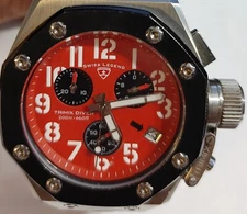  SWISS LEGEND "Trimix Diver" PRE-OWNED.BRAND NEW MOVEMENT INSTALLED.