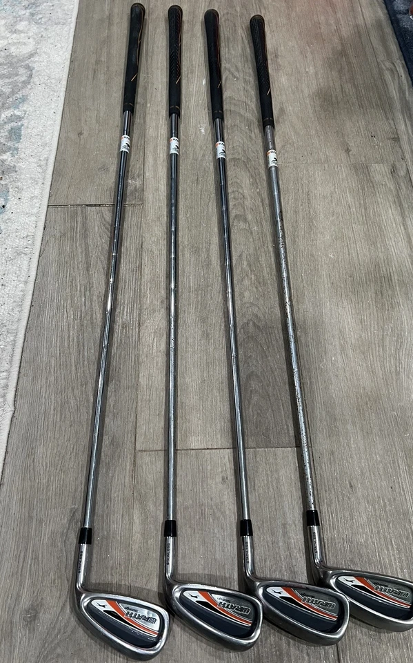 Slazenger Wrath Uni-Flex Harrison Steel Shaft 678P Iron Set Men’s Golf Clubs RH - Image 2 of 4