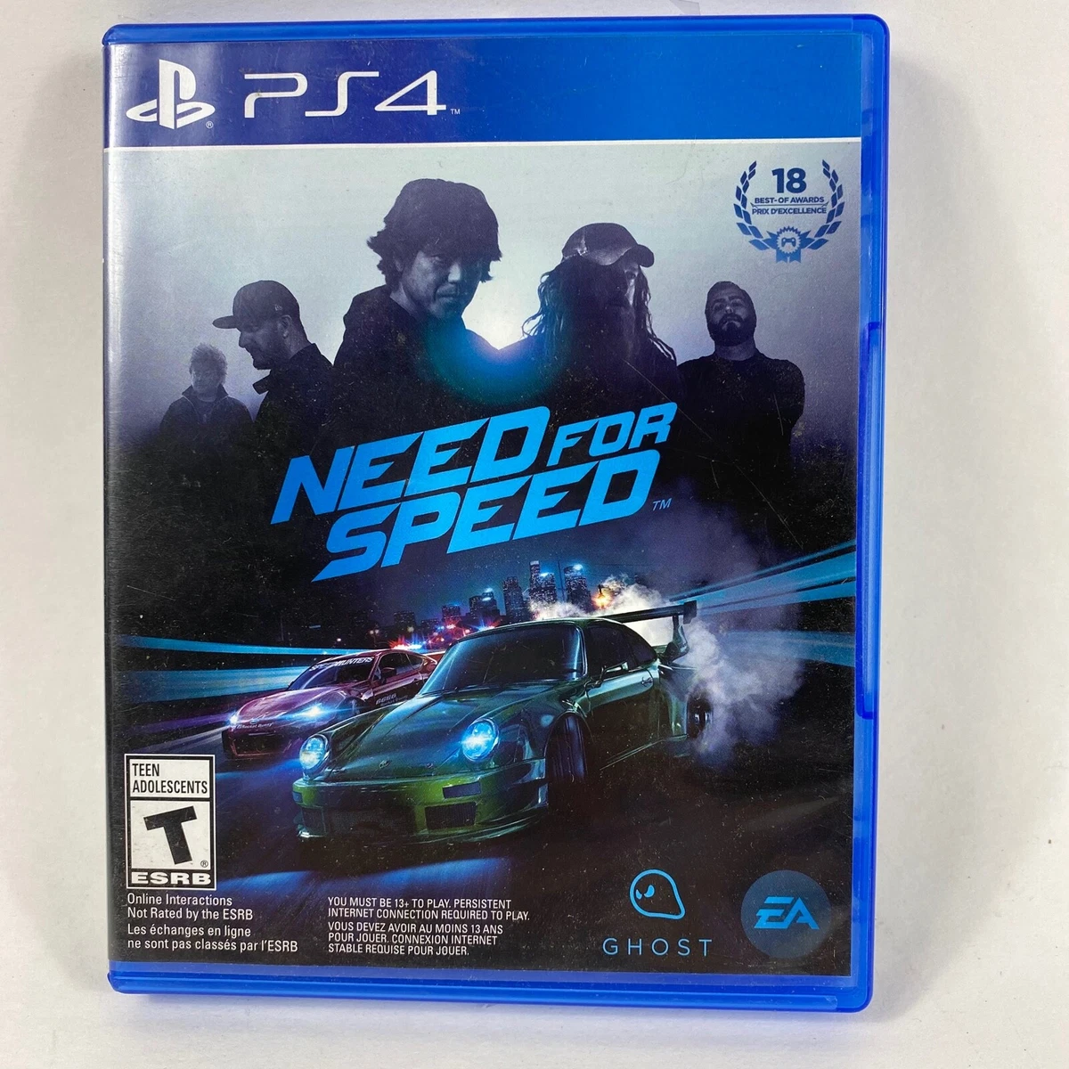 PS4 Need for Speed Sony PlayStation 4 Game Disc in Very Good Cond. NO MANUAL