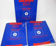 1993 Chrysler Front Wheel Drive Car Service R...