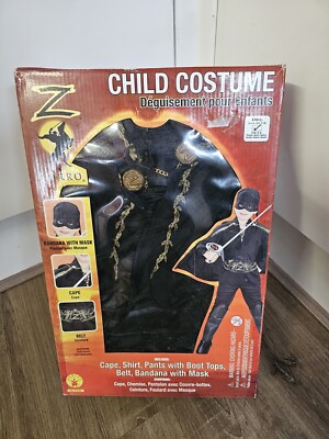 Rubies Kostüm ''Zorro'' Kinderkostüm Größe Small, Alter 3-4 