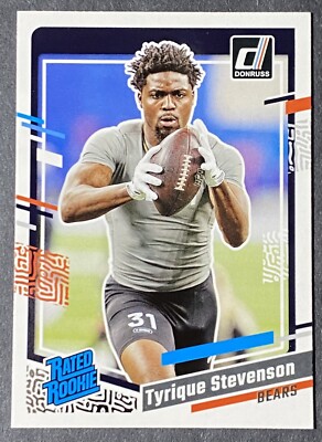 2023 Panini Donruss Tyrique Stevenson Rated Rookie #316 Chicago Bears RC
