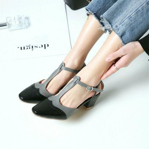 t strap oxford heels