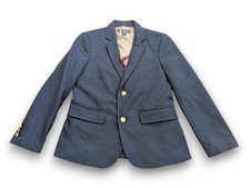 Crewcuts J. Crew Thompson Blazer Jacket Navy 2 Button Wool Blend Boys Size 10