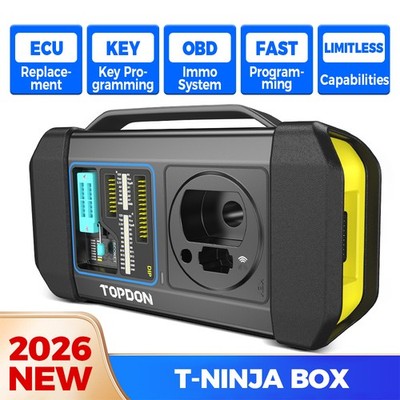 TOPDON T-Ninja Box OBD2 IMMO Key Programmer Immobilizer Tool ECU Cloning