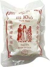4oz Dried Pork Skin Strips (Bi Kho) - For Cooking - Made in USA