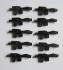 10 Black Stormtrooper Blasters Weapon NO FLOAT Star Wars for Vintage