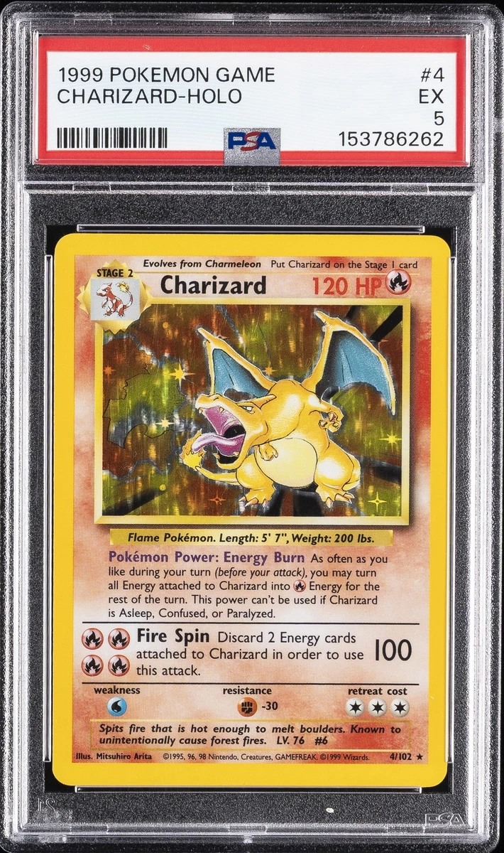 Las mejores ofertas en Tarjetas individuales de Charizard de PSA