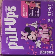 Pullups Size 4t/5t Girls Huggies Training Pants 56 Count