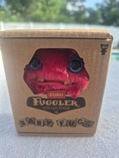 Fuggler Baby Fugg Mini Plush Series 4 New Funny Ugly Monster Sir Belch Red